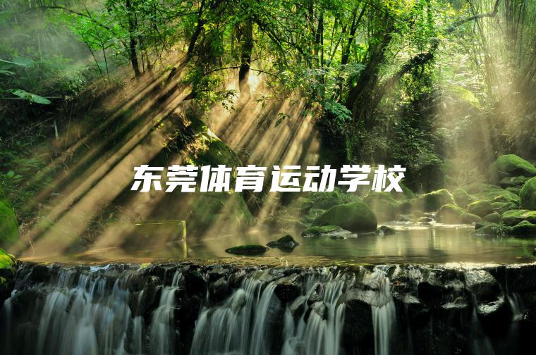 東莞體育運動(dòng)學(xué)校