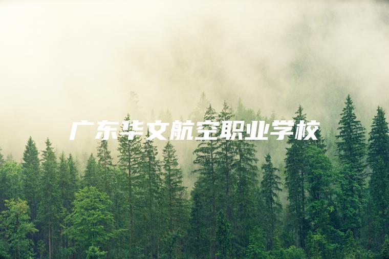 廣東華文航空職業(yè)學(xué)校