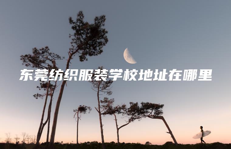 東莞紡織服裝學(xué)校地址在哪里