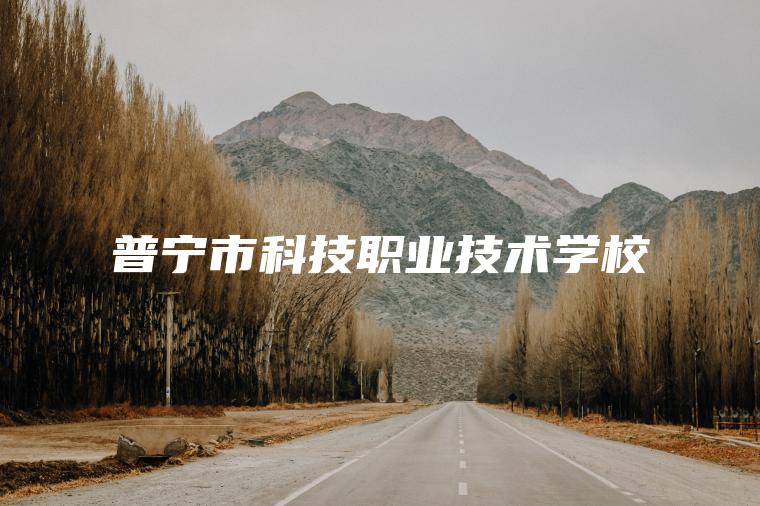 普寧市科技職業(yè)技術(shù)學(xué)校