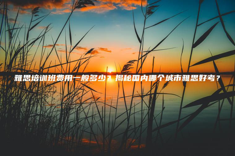 雅思培訓班費用一般多少？揭秘國內哪個(gè)城市雅思好考？