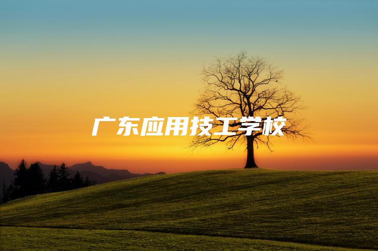 廣東應用技工學(xué)校