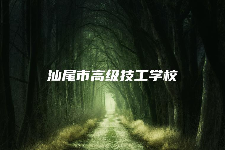汕尾市高級技工學(xué)校