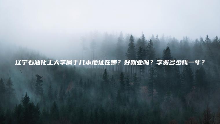 遼寧石油化工大學(xué)屬于幾本地址在哪？好就業(yè)嗎？學(xué)費多少錢(qián)一年？