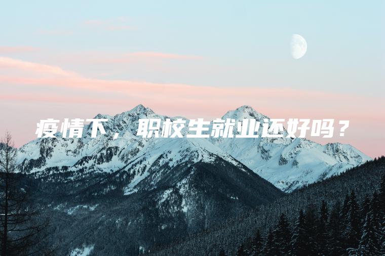 疫情下，職校生就業(yè)還好嗎？