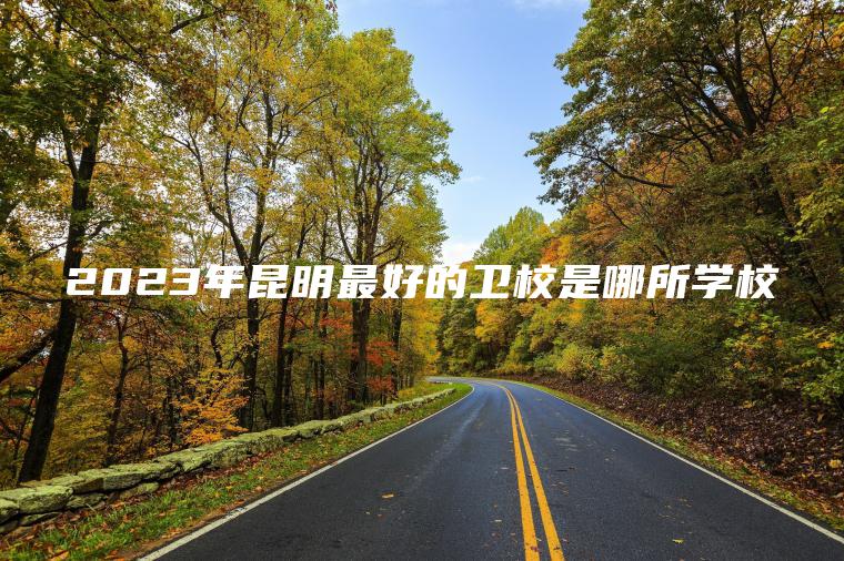 2023年昆明最好的衛校是哪所學(xué)校