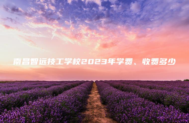 南昌智遠技工學(xué)校2023年學(xué)費、收費多少