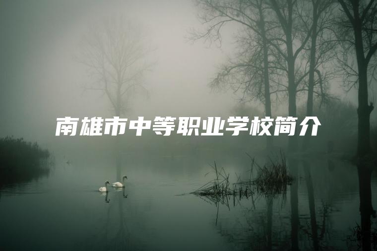 南雄市中等職業(yè)學(xué)校簡(jiǎn)介