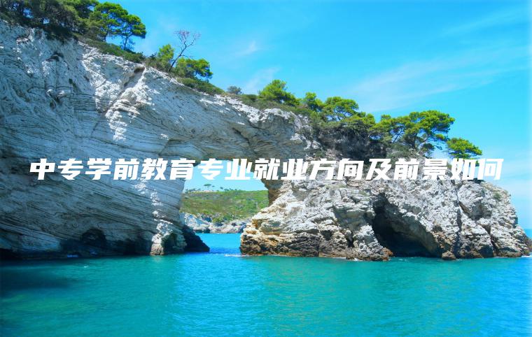 中專(zhuān)學(xué)前教育專(zhuān)業(yè)就業(yè)方向及前景如何