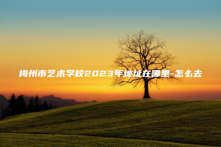梅州市藝術(shù)學(xué)校2023年地址在哪里-怎么去