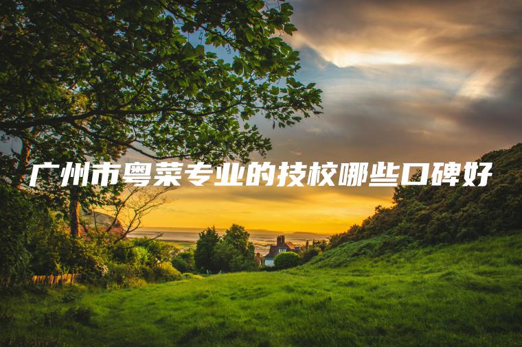廣州市粵菜專(zhuān)業(yè)的技校哪些口碑好
