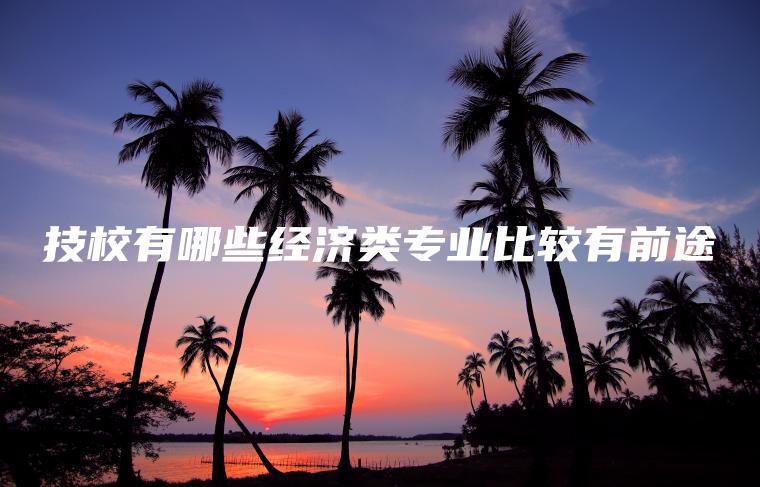 技校有哪些經(jīng)濟類(lèi)專(zhuān)業(yè)比較有前途